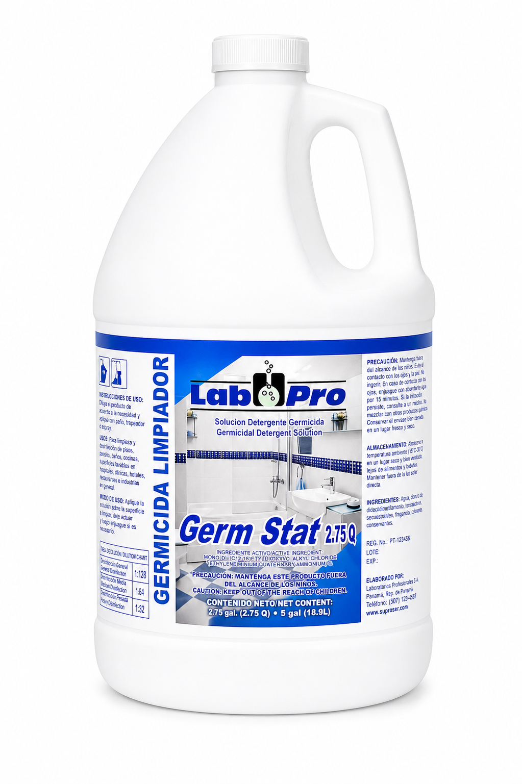 Germ Stat 2.75Q Galon